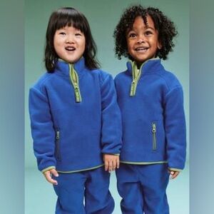 NWT Old Navy ‘94 Unisex Half-Zip Microfleece Sweatshirt for Toddlers